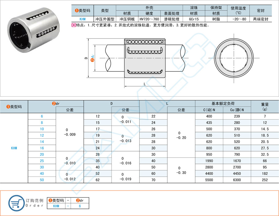 沖壓外圈型直線軸承在自動(dòng)化設(shè)備的應(yīng)用