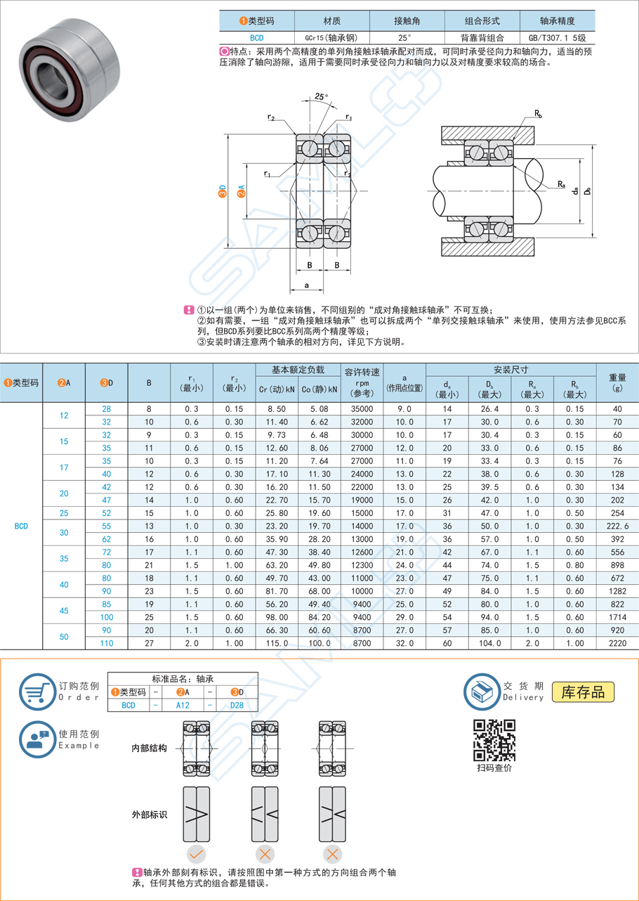 軸承組合方式選擇錯(cuò)誤